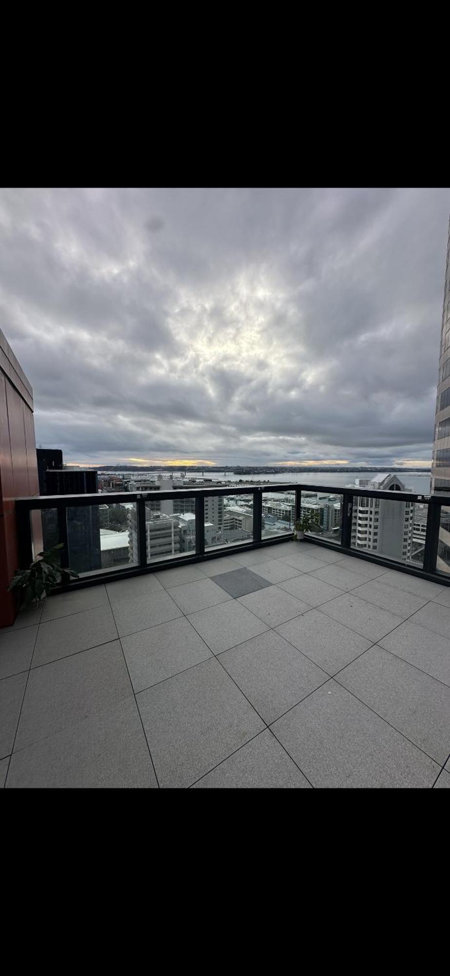 天空城景 海景 私人大阳台公寓 Auckland Exteriör bild